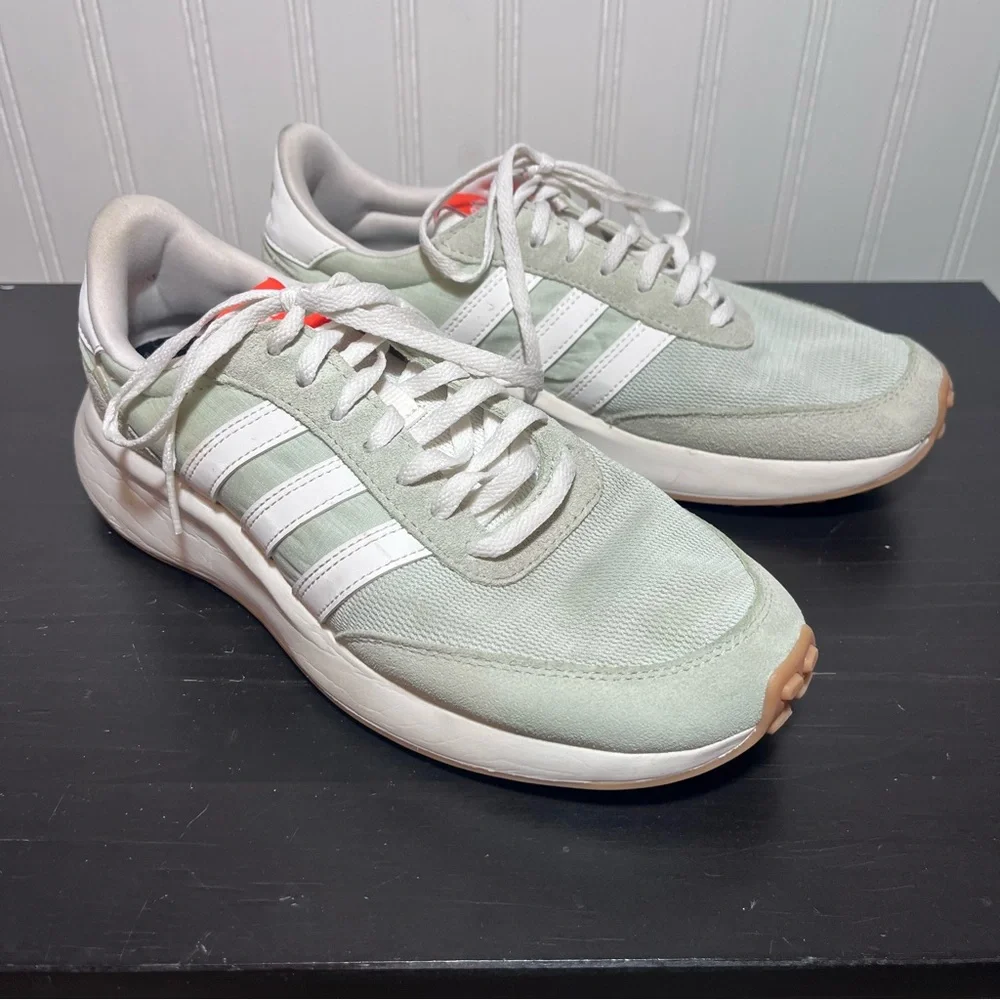 Adidas Retropy F2 Women's Shoes Halo Green White Gum Sole Sneakers size 8.5 - Picture 10 of 11